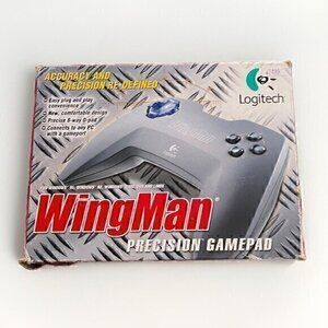 Logitech Wingman Precision Gamepad for PC Game Port Vintage New In Box Pair